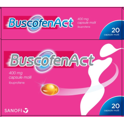 BUSCOFENACT*20CPS 400MG