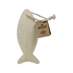 MOOD LUFFA NATURALE PIC PESCE