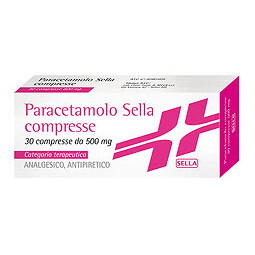 PARACETAMOLO SELLA*30CPR 500MG