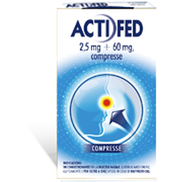 ACTIFED*12CPR 2,5MG+60MG