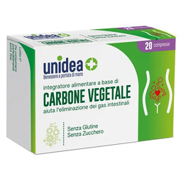 UNIDEA CARBONE VEGETALE 20CPR