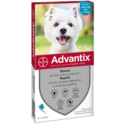 ADVANTIX SPOT ON*4PIP 4-10KG