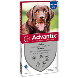 ADVANTIX SPOT ON*4PIP 25-40KG