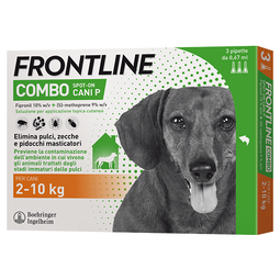 FRONTLINE COMBO*3PIP 2-10KG CA