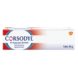 CORSODYL*GEL DENT 30G 1G/100G