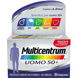 MULTICENTRUM UOMO 50+ 30CPR