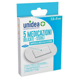 UNIDEA MEDIC TNT 7,5X5CM 5PZ